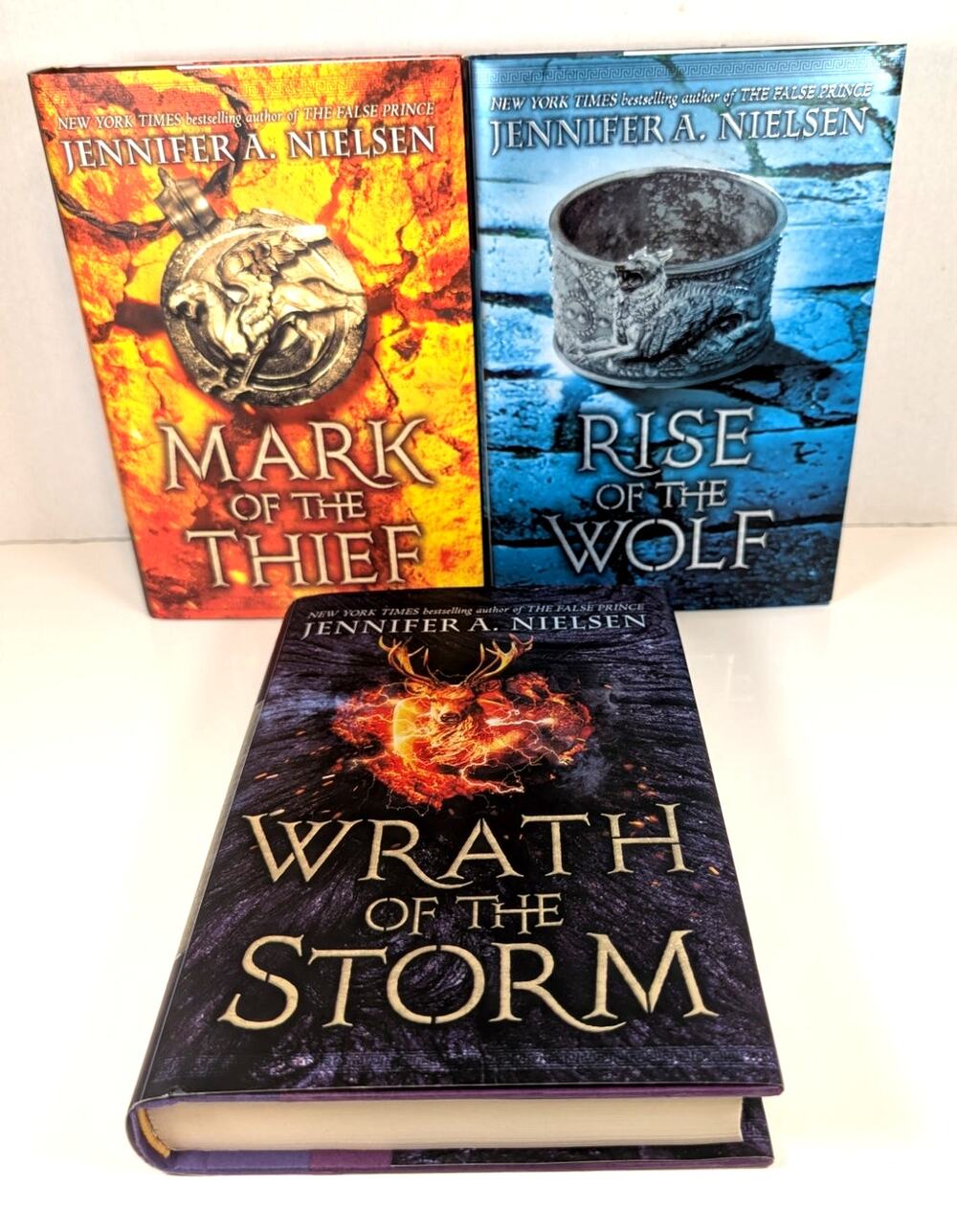 Complete Set THE MARK of the THIEF Books Series Jennifer Nielsen vol.1-3 HC DJ
